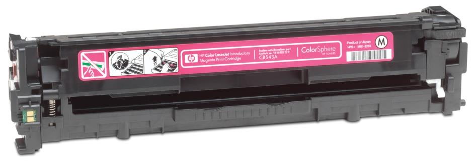 764493 HP CB543A Toner HP Color Laserjet CP 1515 r&#248;d CB543A